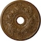 Ekena Millwork Acanthus Twist Medallion (Canopies up to 8 3/8"), 23 5/8"OD x 4 5/8"ID x 1 7/8"P, Smokey Topaz CM23ACSTC - alternate 1